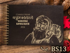 Album z grawerem bejcowany BS13