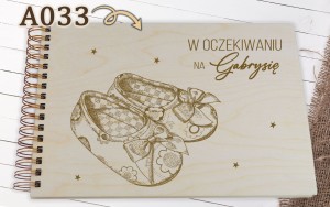 Album ciążowy, oczekując na dziecko AO33
