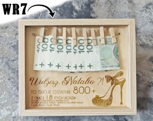 Grawer w ramce na 18 urodziny - ostatnie 800 +  WR7